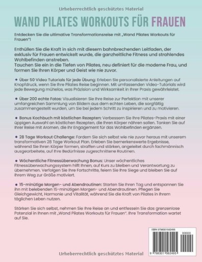 Wand Pilates Übungen für Zuhause