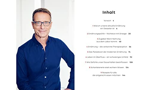 Inhaltsverzeichnis eines Buches mit Kapitelüberschriften und Seitenzahlen.