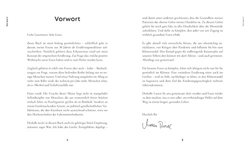 Vorwort einer Buchseite mit handschriftlicher Unterschrift.