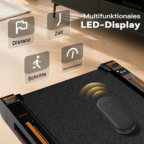 Laufband mit multifunktionalem LED-Display